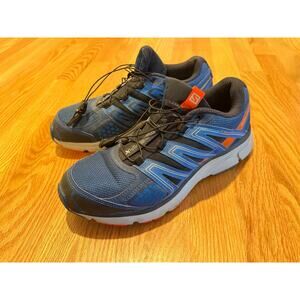 Salomon X-Mission 2 Blue Orange Gorpcore Trail Running Shoes Mens 9 Worn Once
